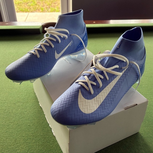 Nike Other - Nike Mercurial Superfly 10 Elite 11.5 Glacier blue white soccer cleats nwt